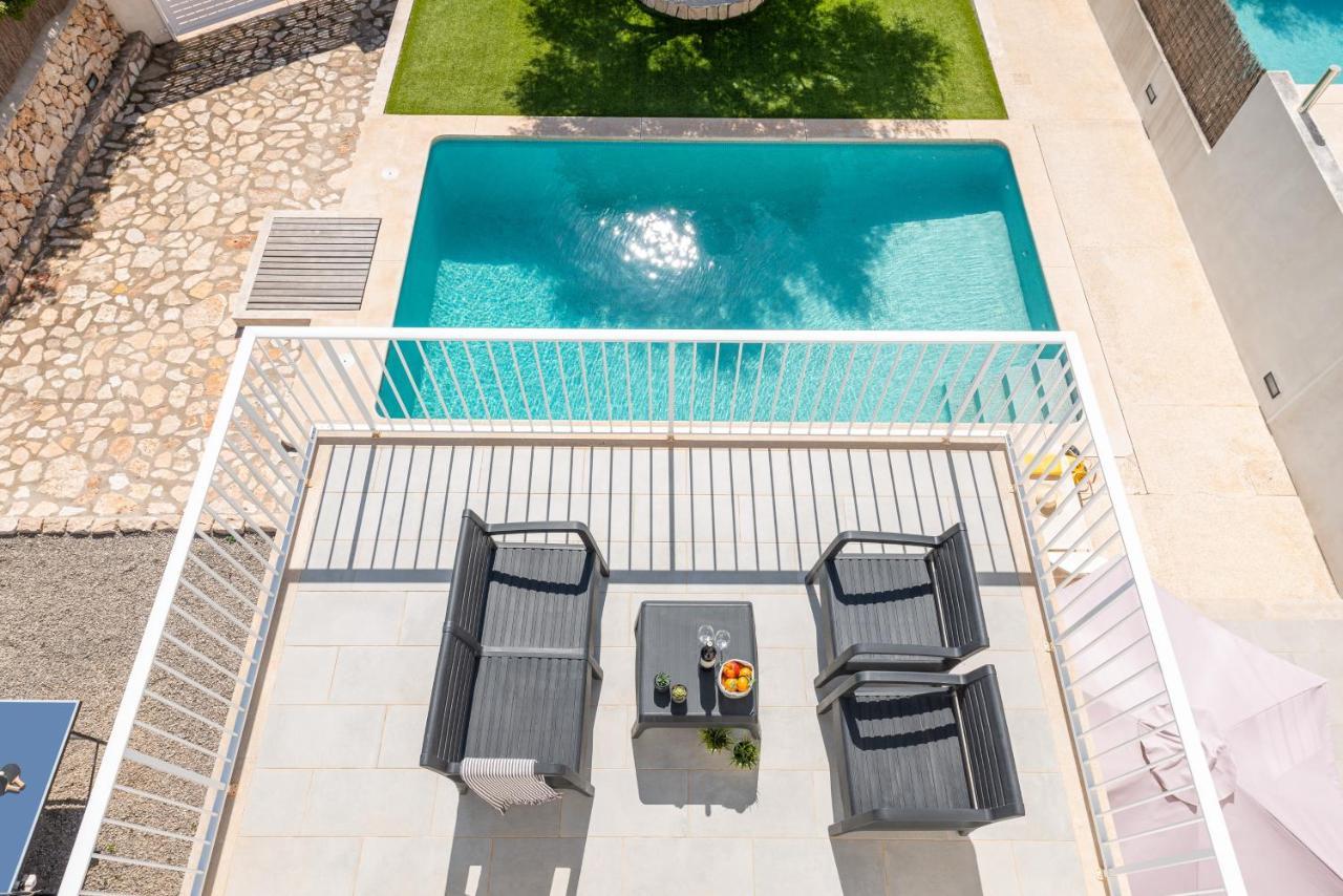 Stunning Villa Marianella Gris, Pool, Bbq, Ac, Free Wifi Cala d'Or  Bagian luar foto