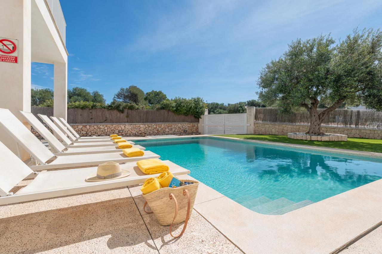 Stunning Villa Marianella Gris, Pool, Bbq, Ac, Free Wifi Cala d'Or  Bagian luar foto