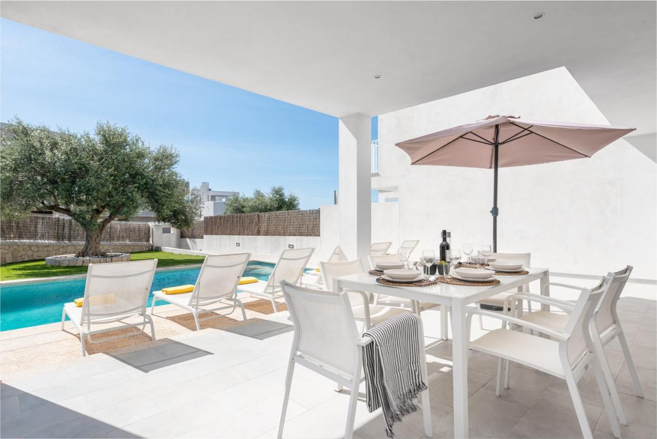 Stunning Villa Marianella Gris, Pool, Bbq, Ac, Free Wifi Cala d'Or  Bagian luar foto